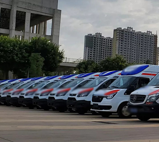 马山县服务车队展示